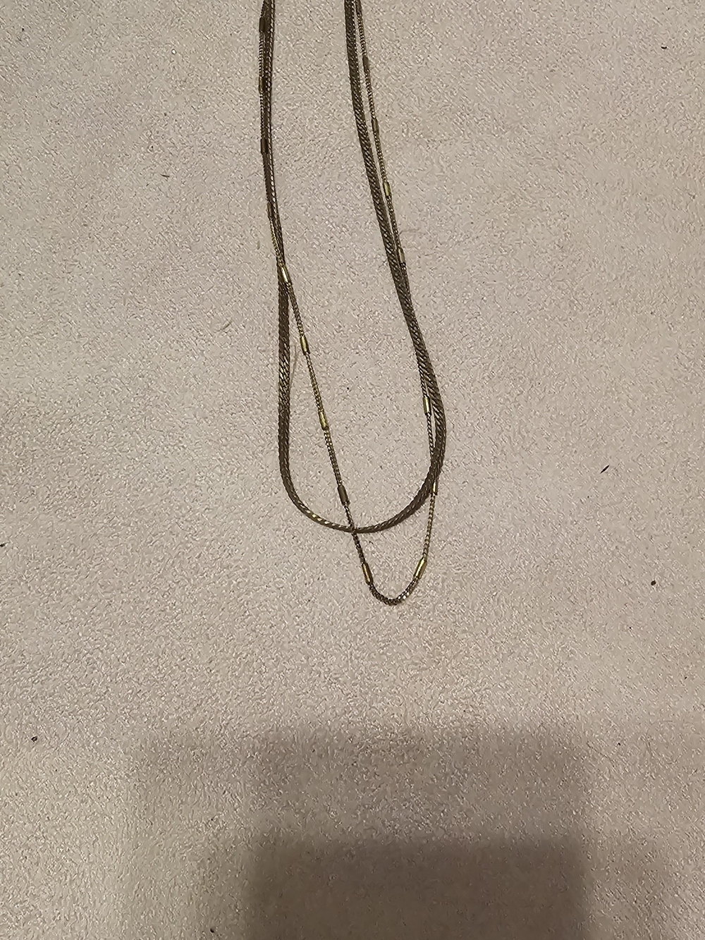Gold-Tone Layered Chain Necklace - Women's Jewelry